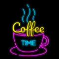 neon coffe
