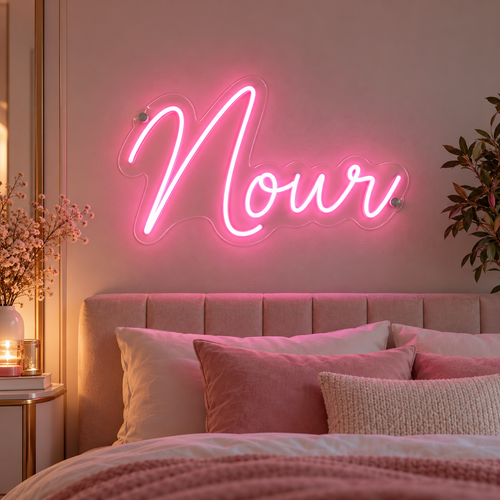 Custom name neon light